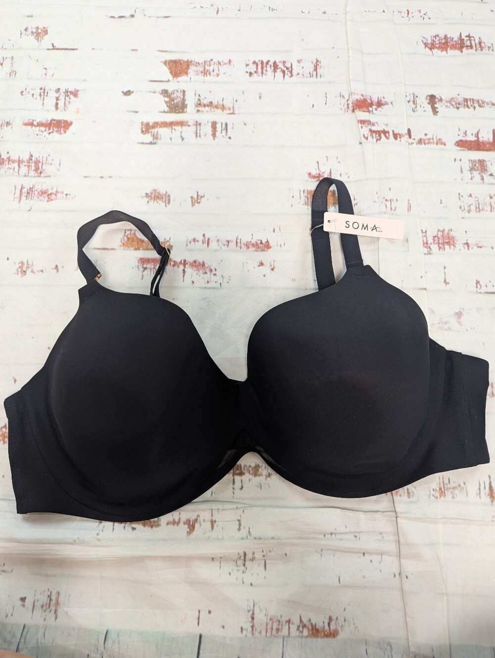 Soma Bodify Perfect Coverage Black Bra New With Tags. Size 42D - Picture 7 of 7